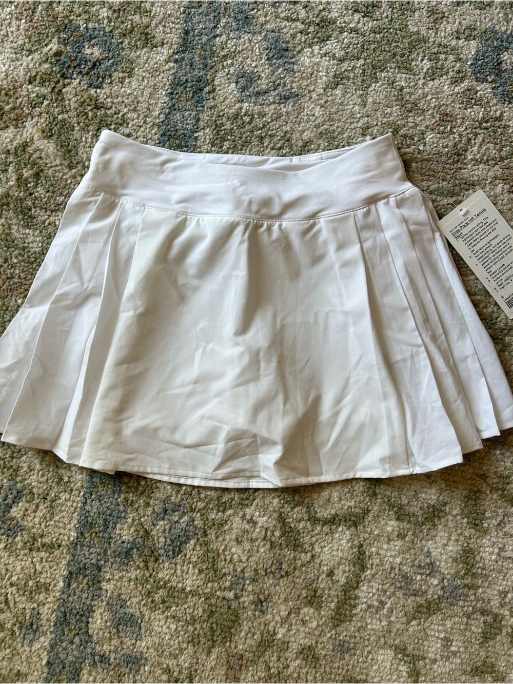 lululemon pleated tennis skirt